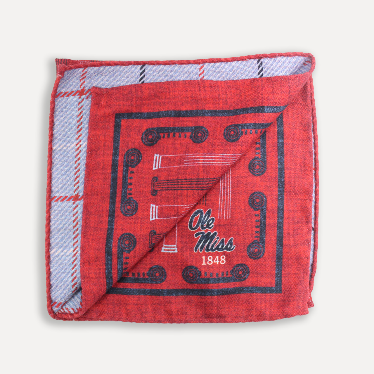 Ole Miss Men's Silk Pocket Square