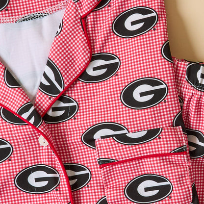 Georgia Bulldog Shorty Pajama