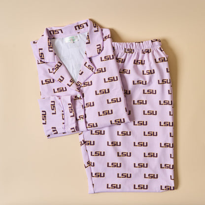LSU Tigers Pajama Pant Set