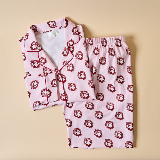 MS State Pajama Pant Set