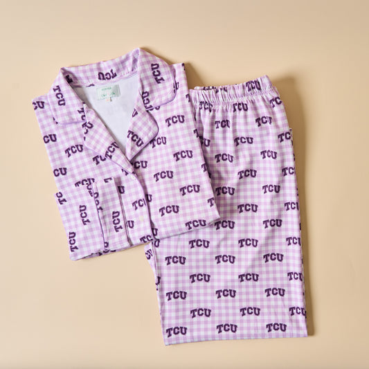 TCU Pajama Pant Set