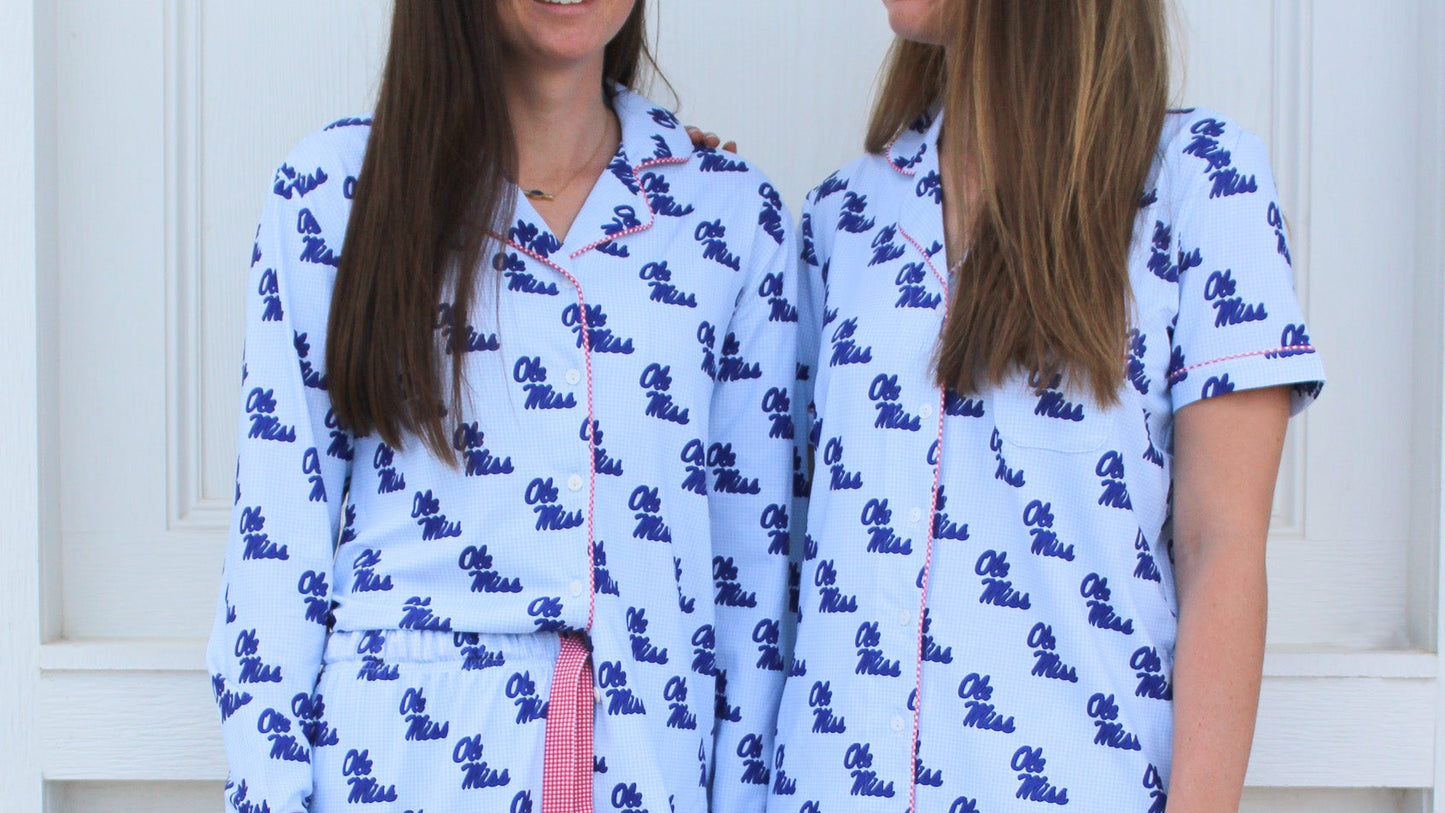 Ole Miss Shorty Pajama
