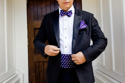 TCU Horned Frogs Men's Silk Pocket Square