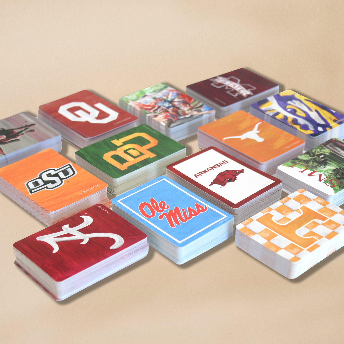 Mississippi State Playing Cards