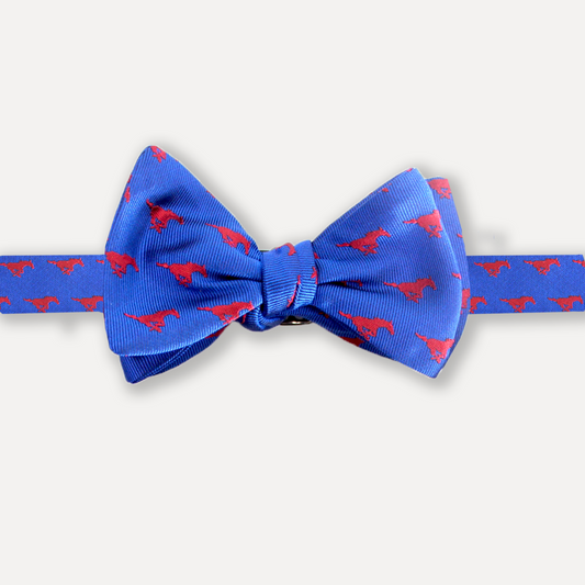 SMU Mustangs Men's Silk Bow Tie
