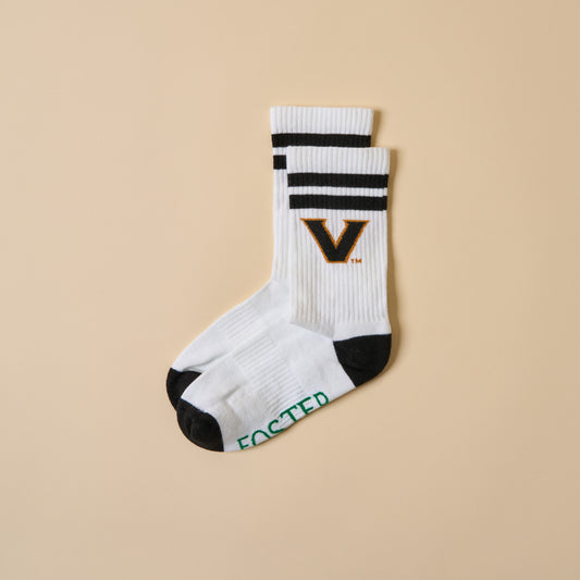 Vanderbilt Collegiate Retro Crew Socks