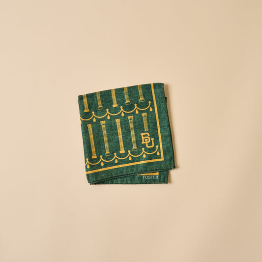 Baylor Bears Silk Pocket Square