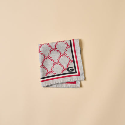University of Georgia Silk Pocket Square