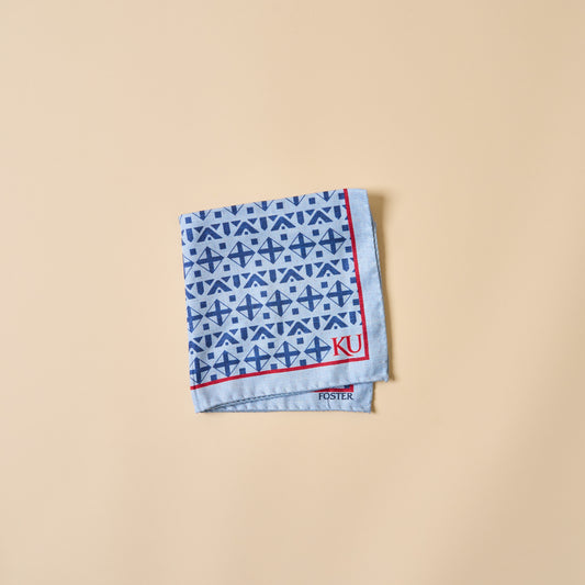 Kansas Silk Pocket Square