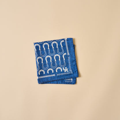 University of Kentucky Silk Pocket Square