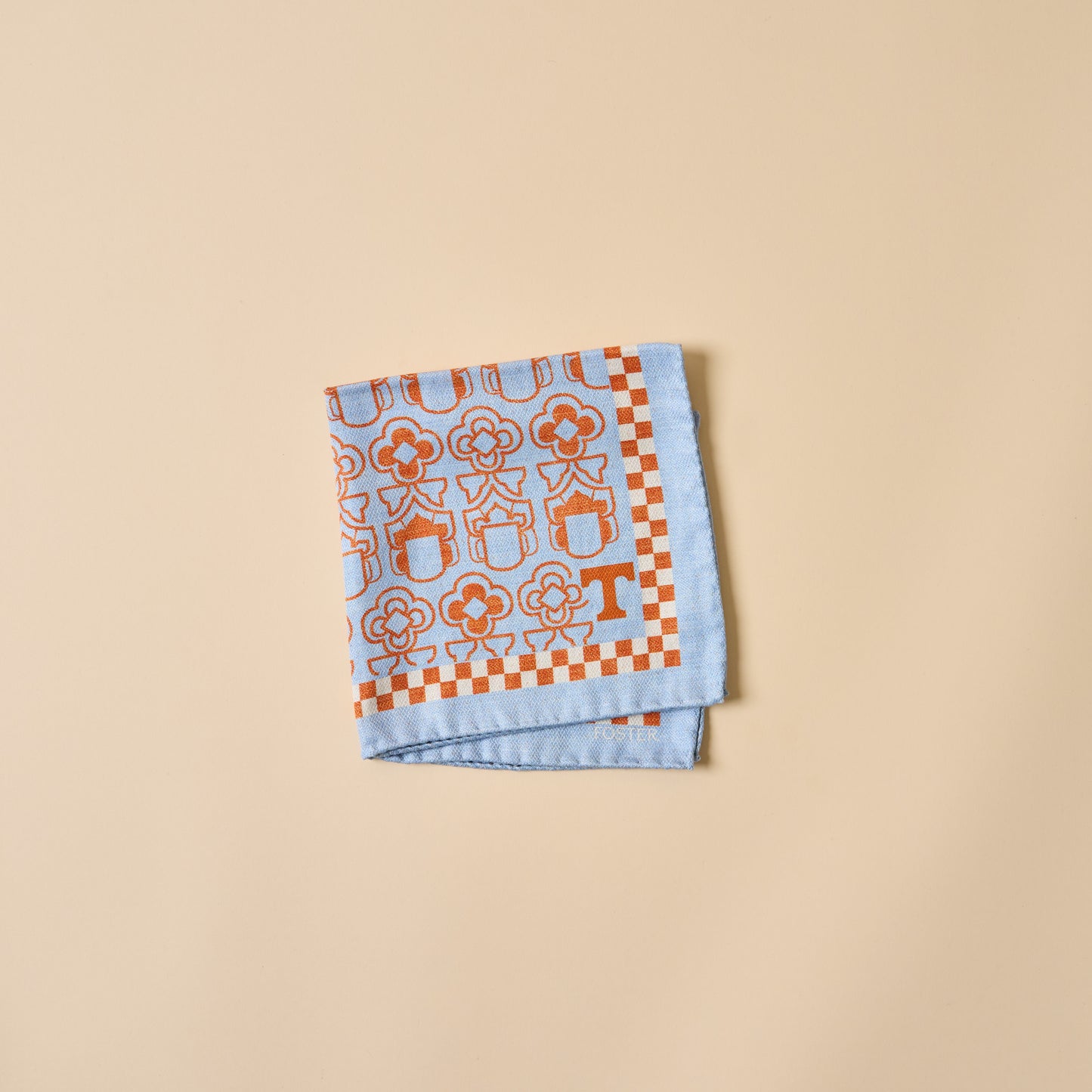 University of Tennessee Silk Pocket Square