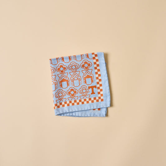 University of Tennessee Silk Pocket Square
