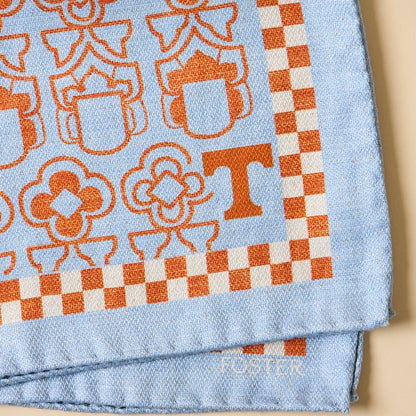 University of Tennessee Silk Pocket Square