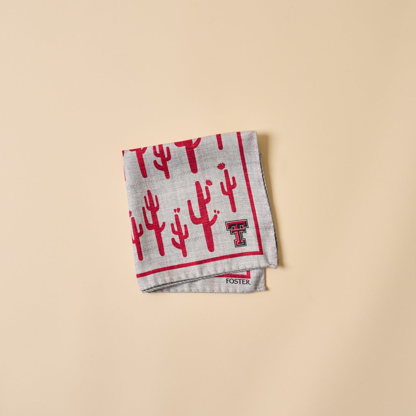 Texas Tech Silk Pocket Square