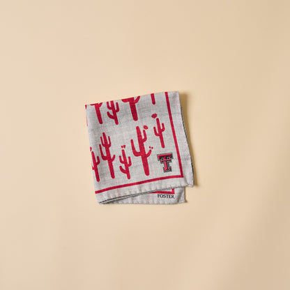Texas Tech Silk Pocket Square