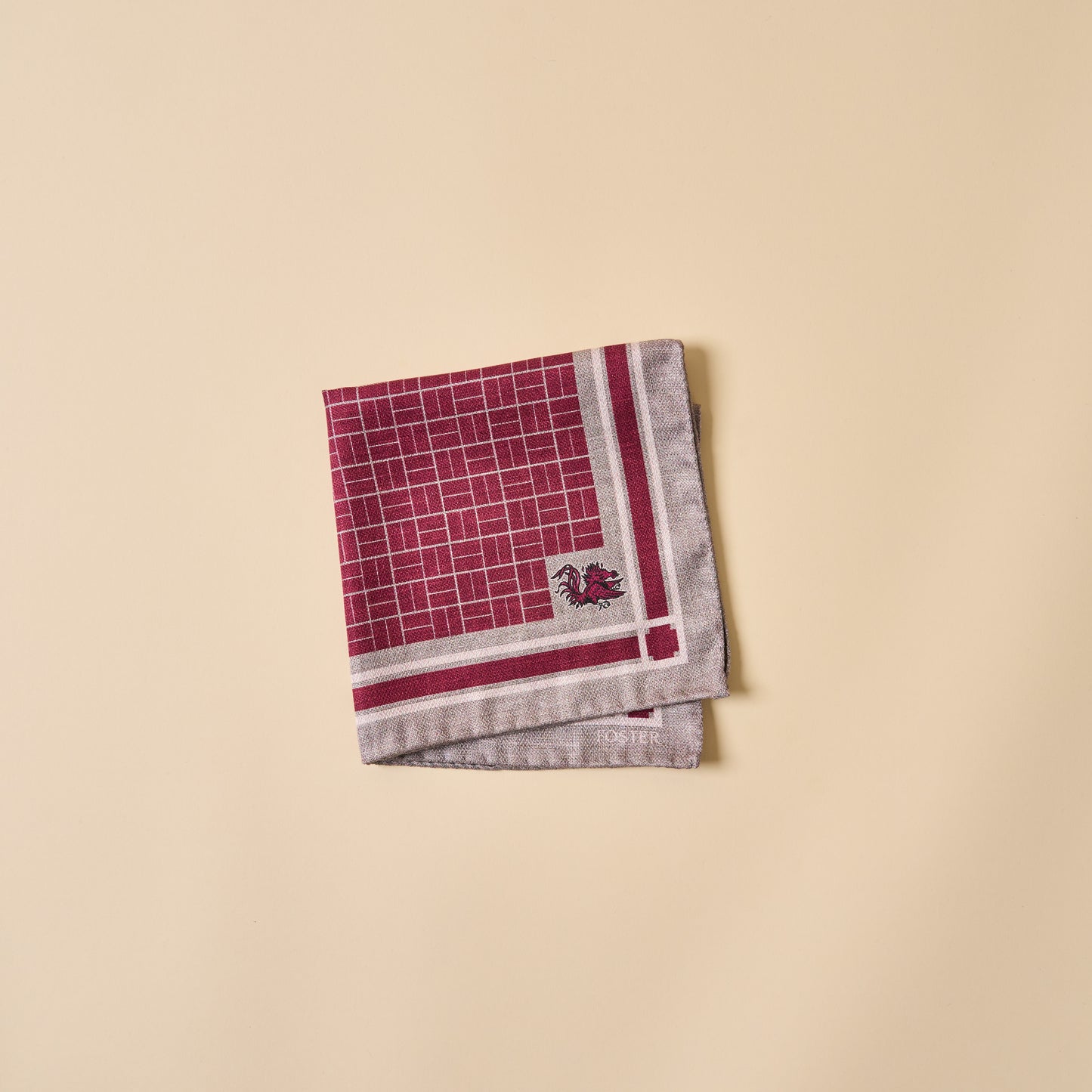 University of South Carolina Silk Pocket Square