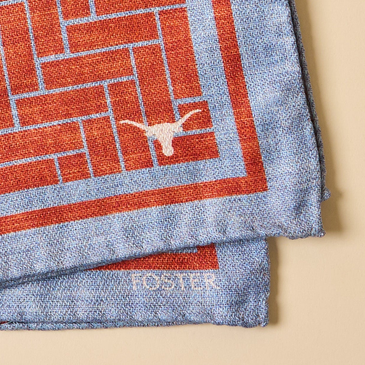 University of Texas Silk Pocket Square