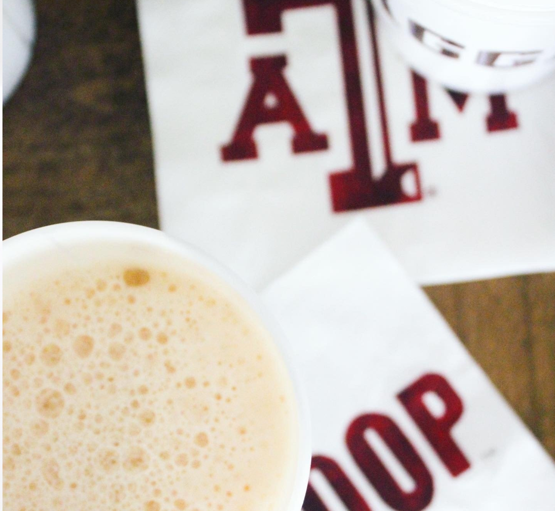 Texas A&M paper napkin set