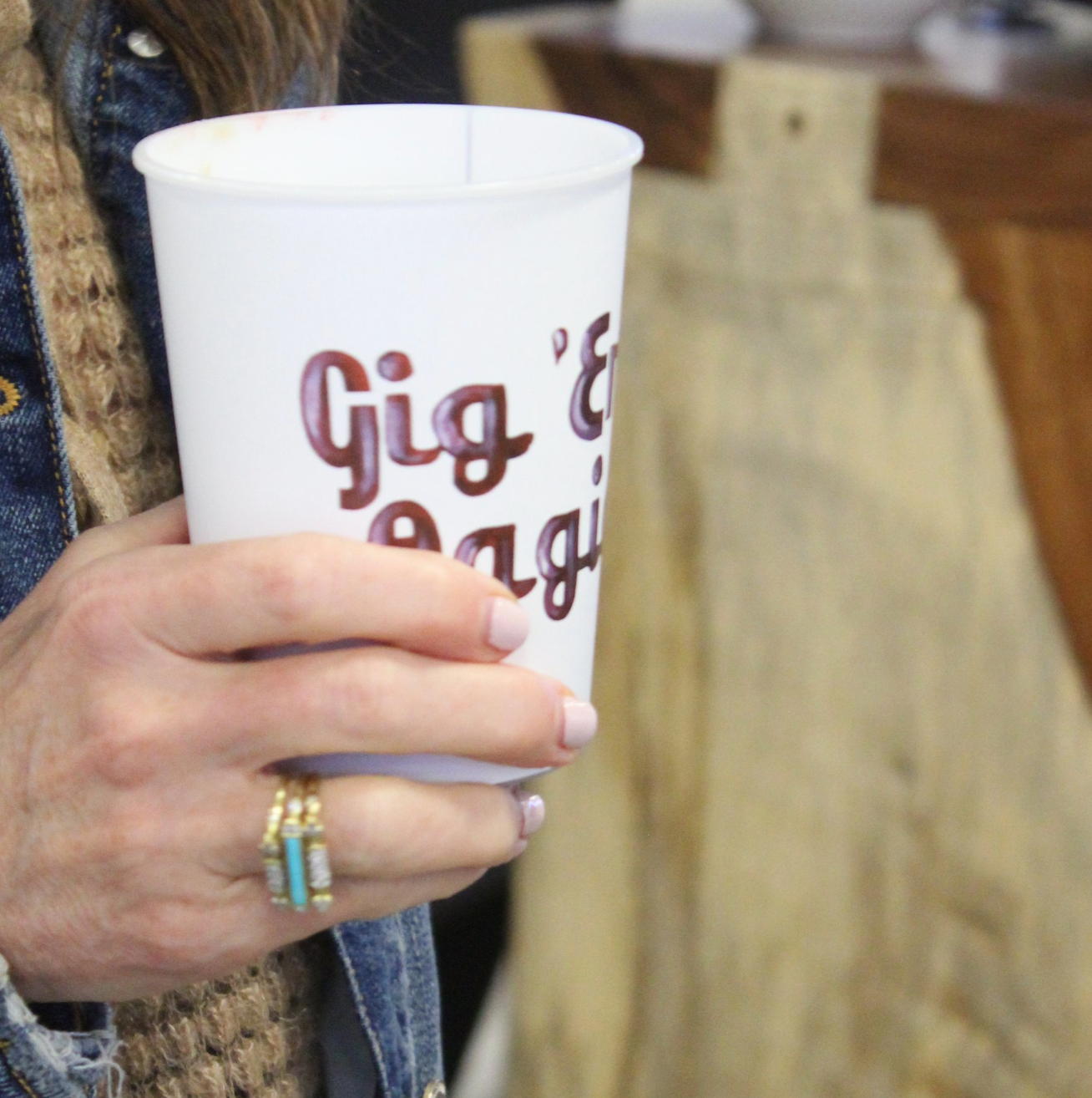 Texas A&M Gig 'Em Reusable Cup Set, Set of 10