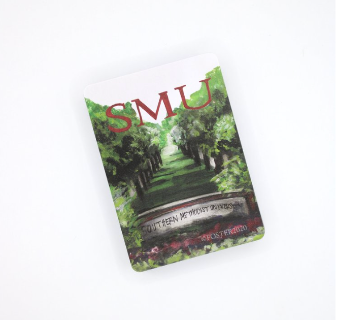 SMU Poker size playing cards