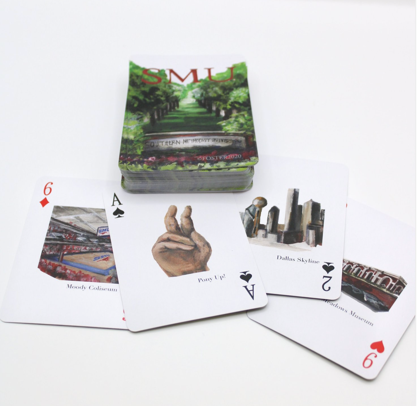 Southern Methodist University Playing Cards
