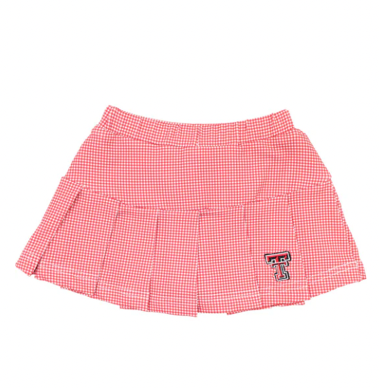 Officially Licensed Knit Texas Tech Tennis Skirt