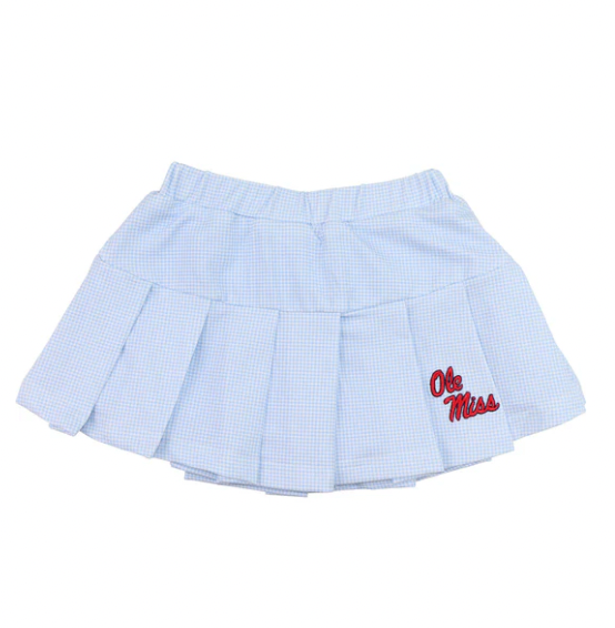 Officially Licensed Knit Ole Miss Tennis Skirt