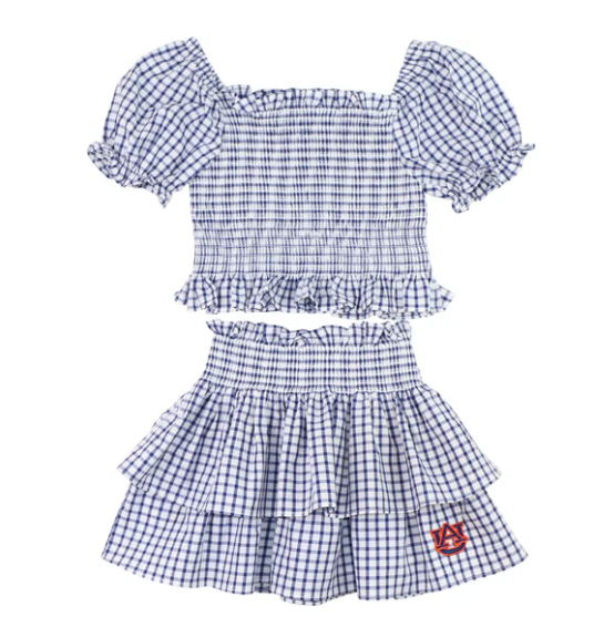Officially Licensed Auburn Skirt Set