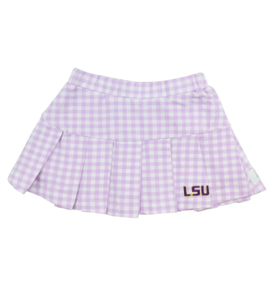 Officially Licensed Knit LSU Tennis Skirt