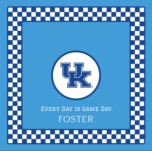 The Go Big Blue Kentucky Mahjong Mat