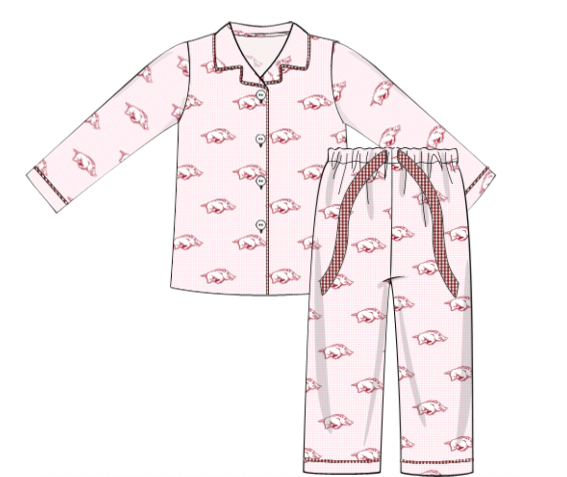 Arkansas Pajama Pant Set