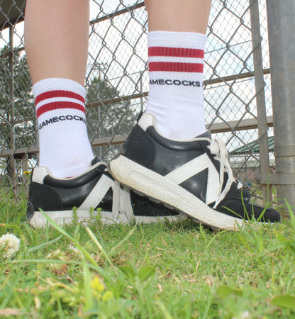 South Carolina Game Cocks Collegiate Retro Crew Socks