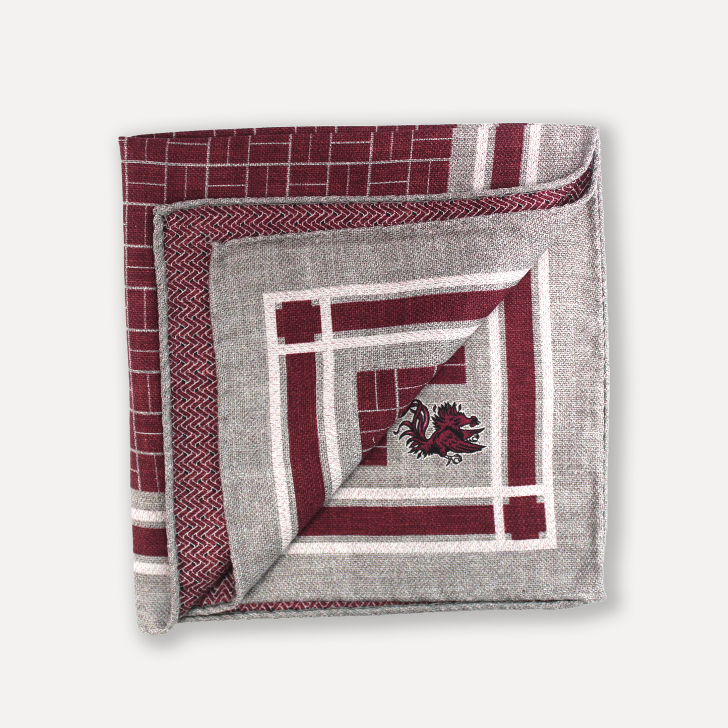 South Carolina Gamecocks Men's Silk Pocket Square