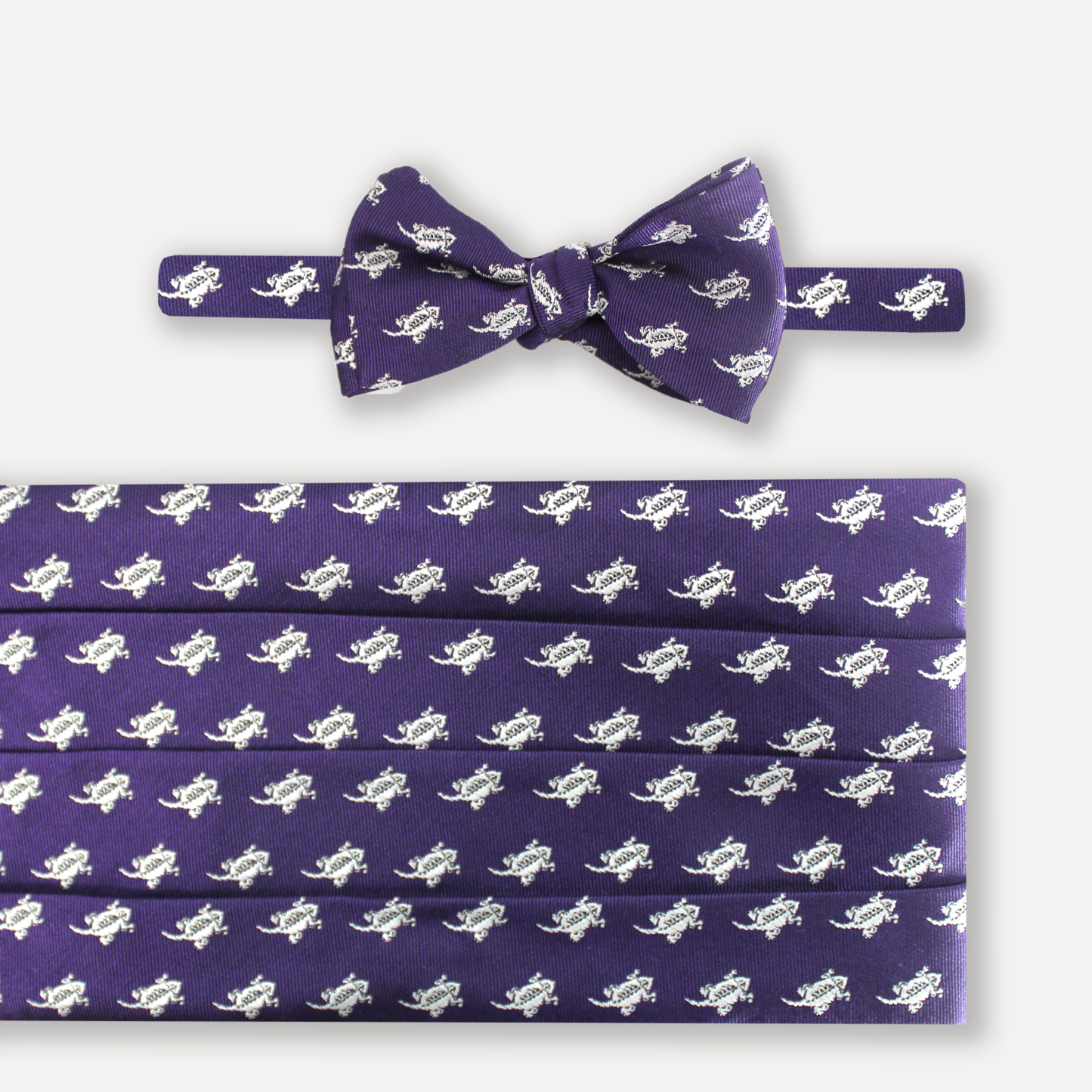 TCU Horned Frogs Silk Cummerbund Set