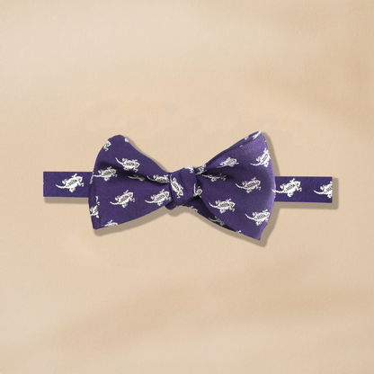 TCU Silk Bow Tie