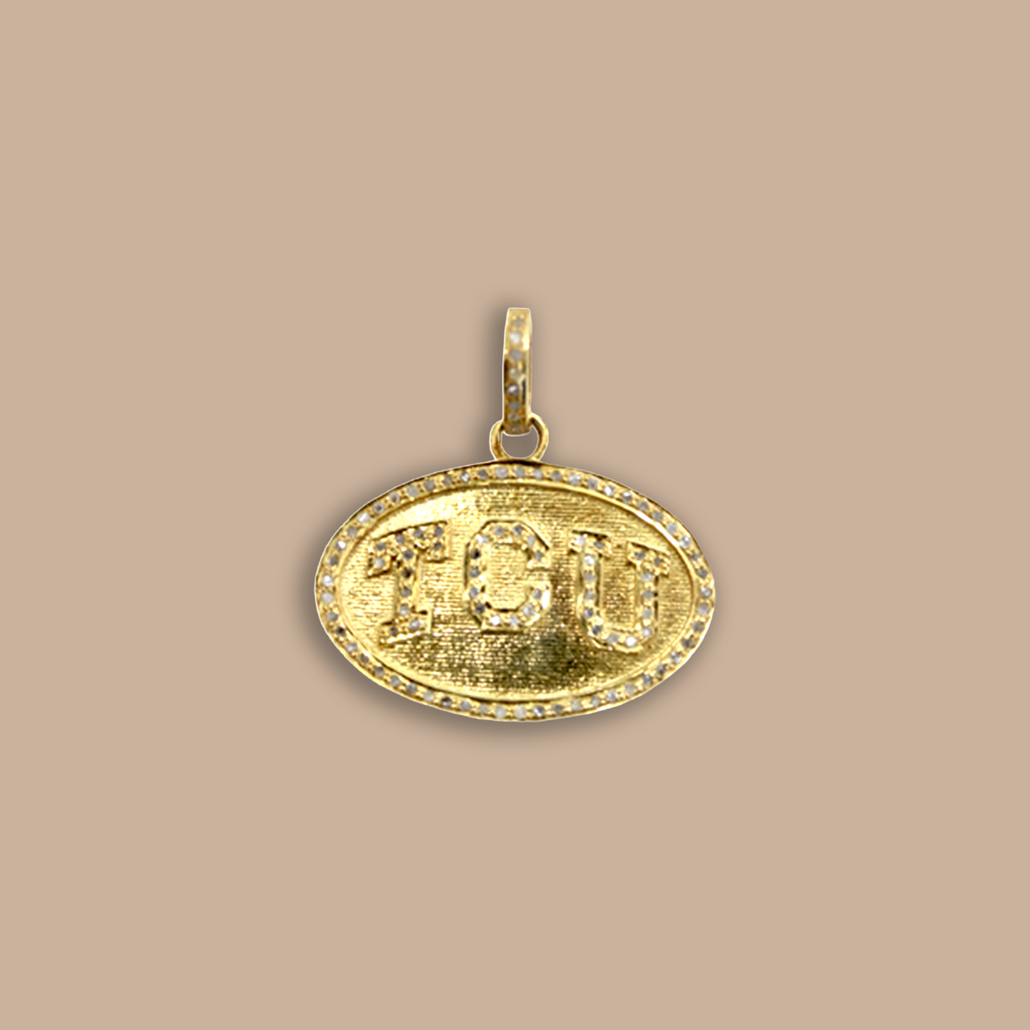 TCU Diamond Pendant