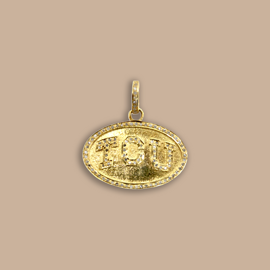 TCU Diamond Pendant
