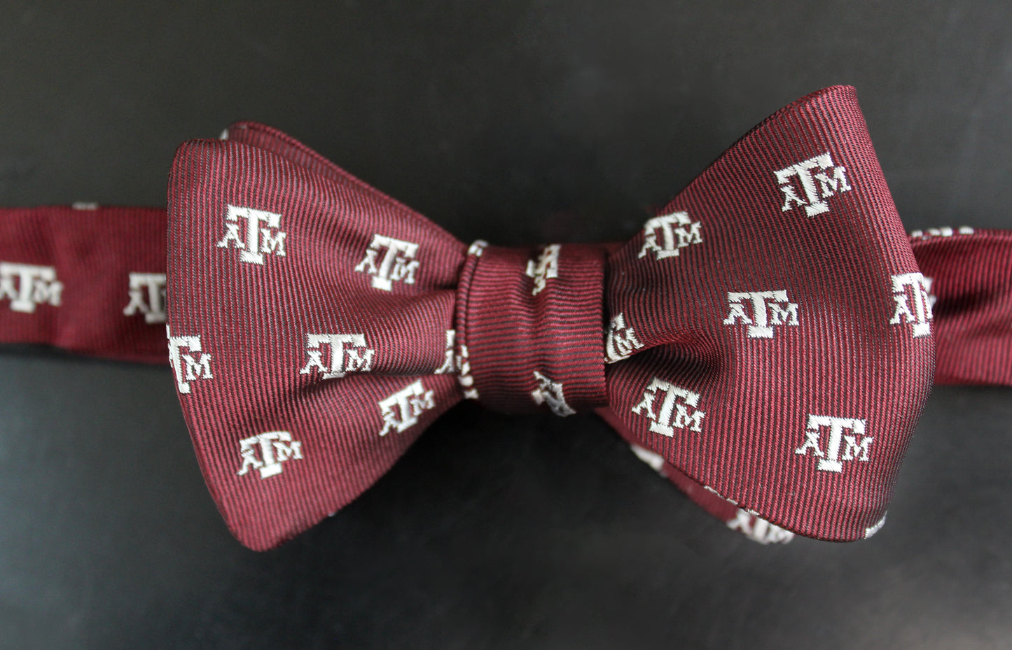 Texas A&M Men's Silk Bow Tie