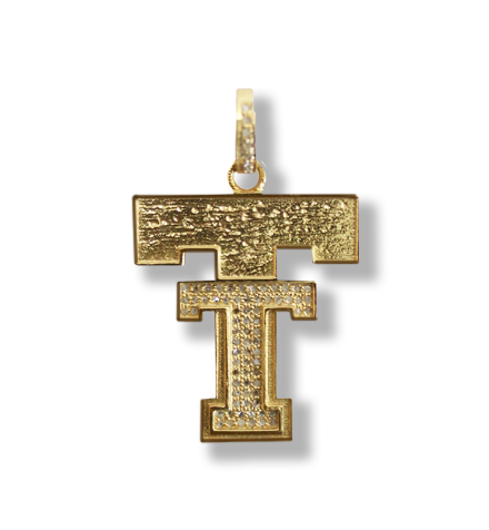 Texas Tech Diamond Pendant