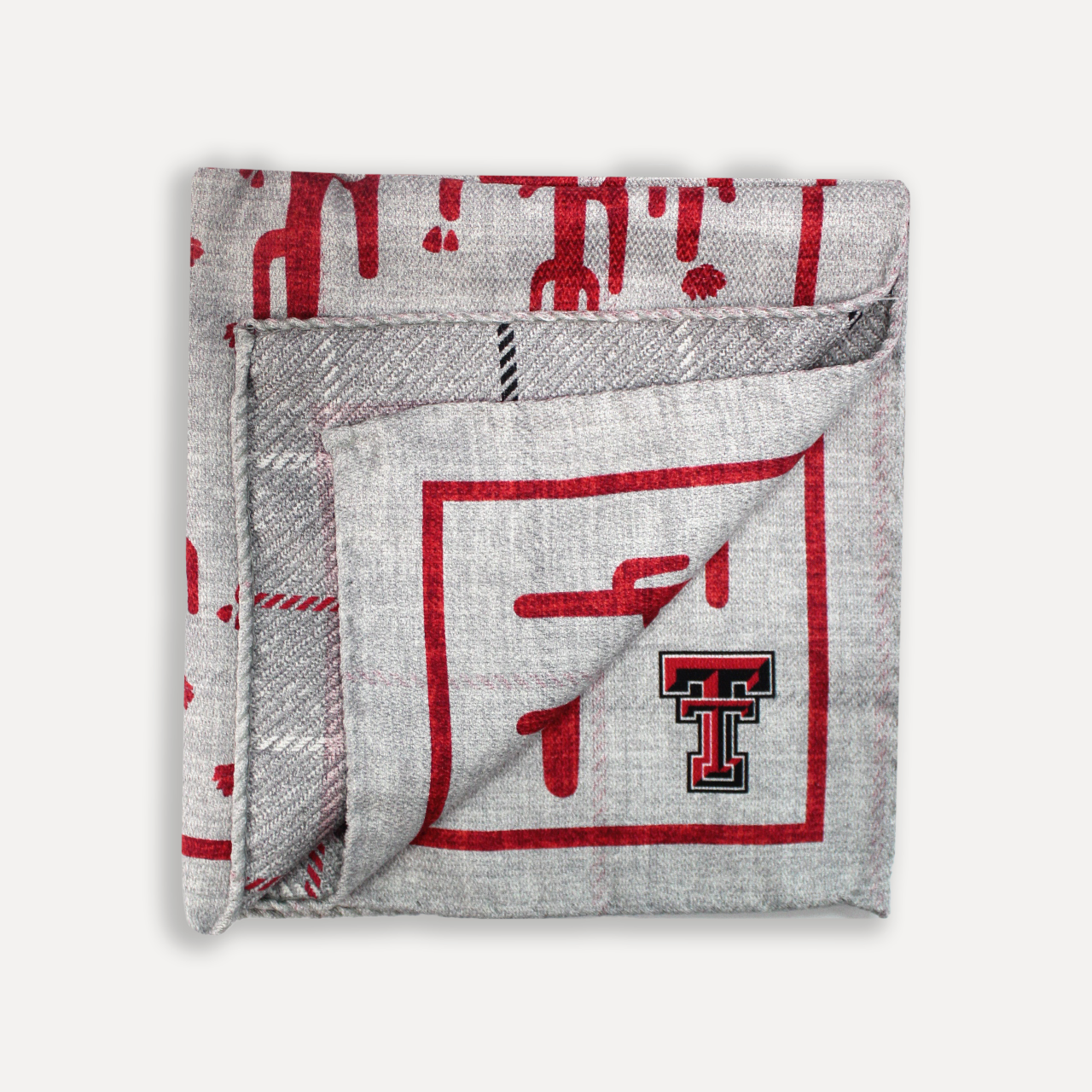 Texas Tech Men's Silk Pocket Square