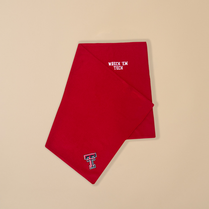 Texas Tech Cashmere Poncho
