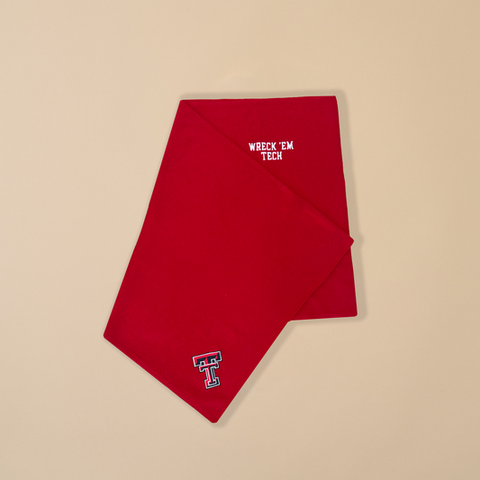 Texas Tech Cashmere Poncho