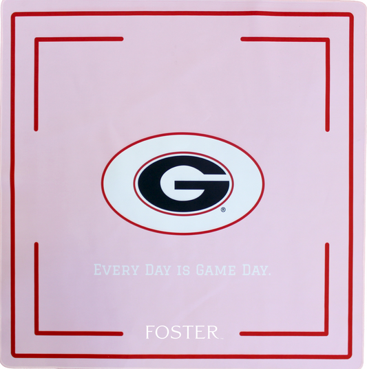 The Go Dawgs Line Mahjong Mat