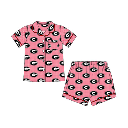 Georgia Bulldog Shorty Pajama