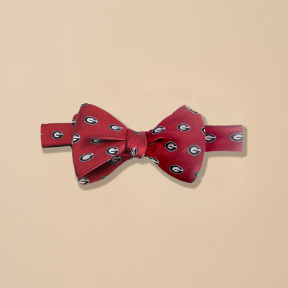 University of Georgia Silk Bow Tie