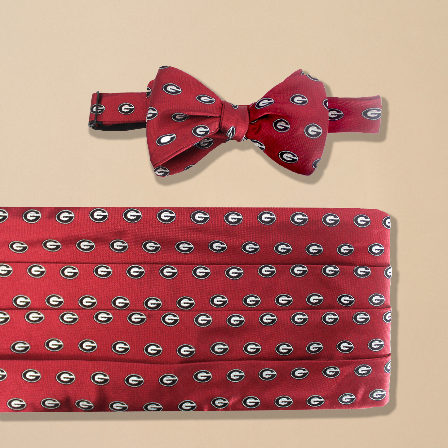 University of Georgia Cummerbund Set