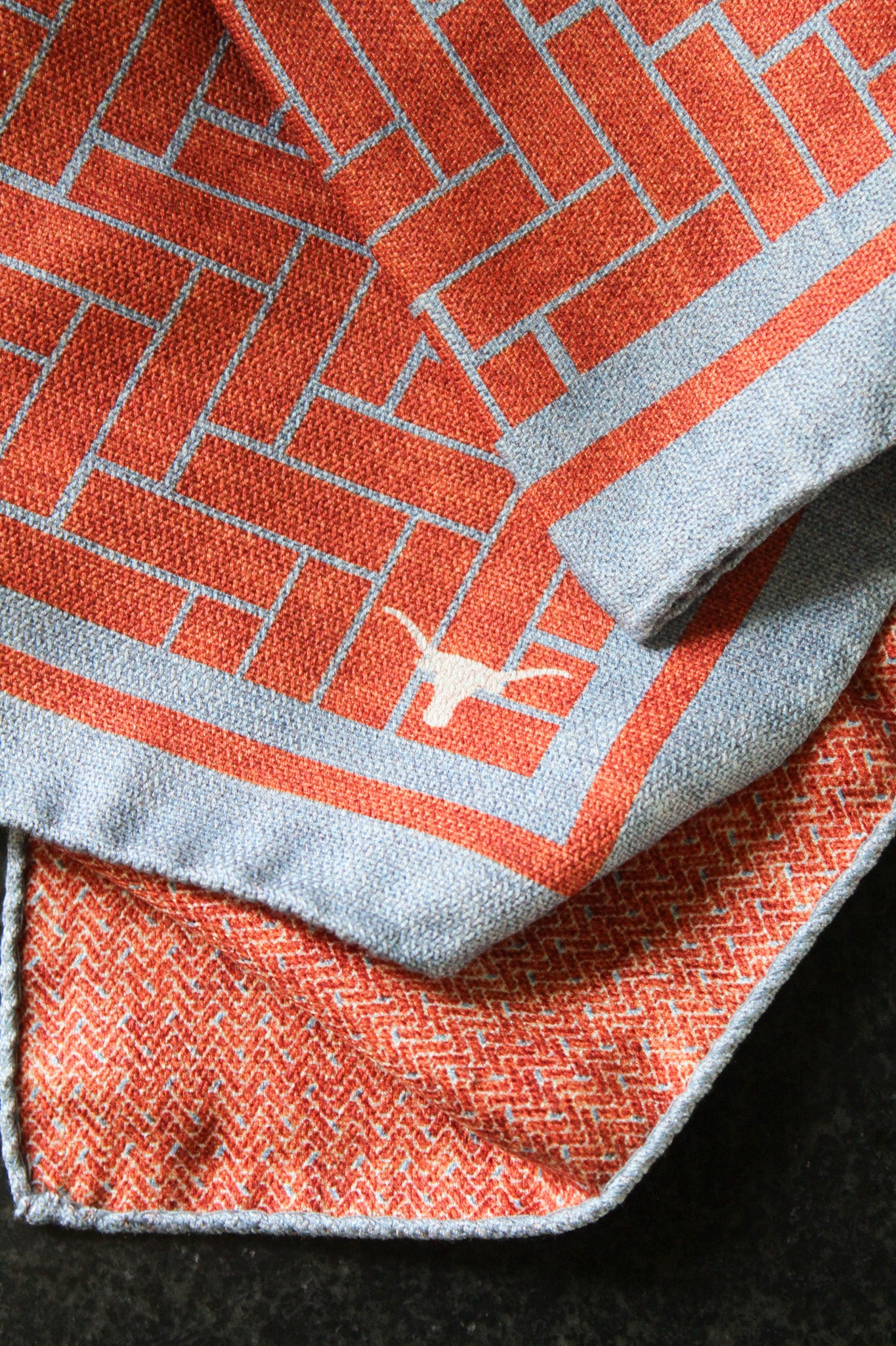 UT Longhorn's Men's Silk Pocket Square