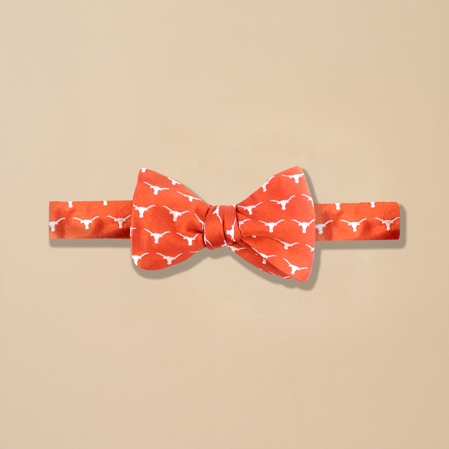 UT Longhorn Men's Silk Bow Tie