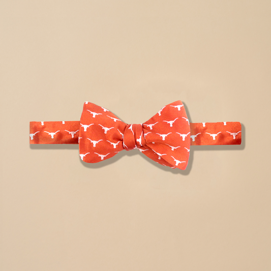 UT Longhorn Men's Silk Bow Tie