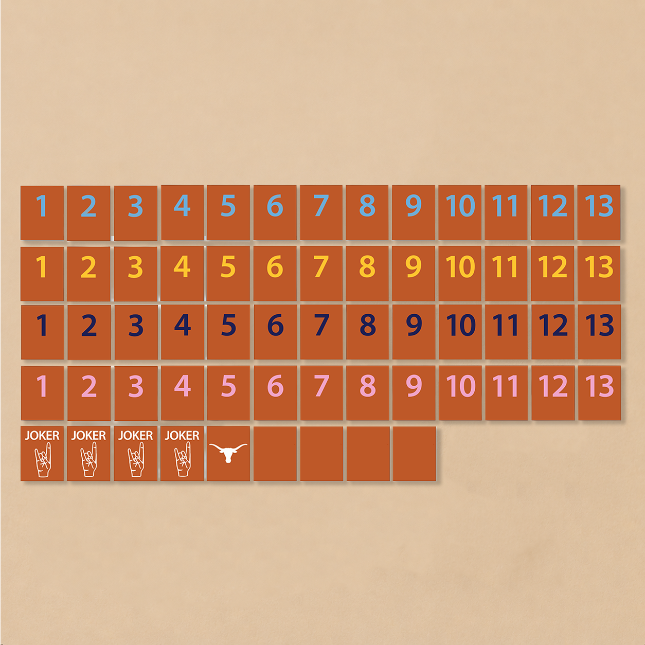 University of Texas® Collegiate Rummy Tile Game